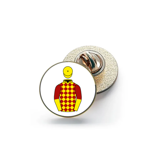 John White And Anne Underhill Pin Badge