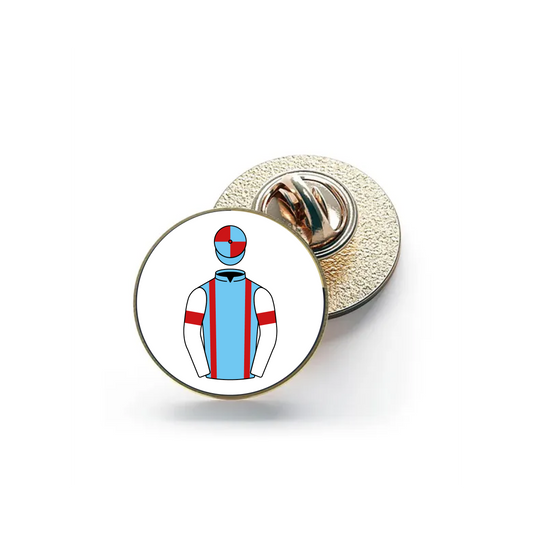 Kate And Andrew Brooks Pin Badge
