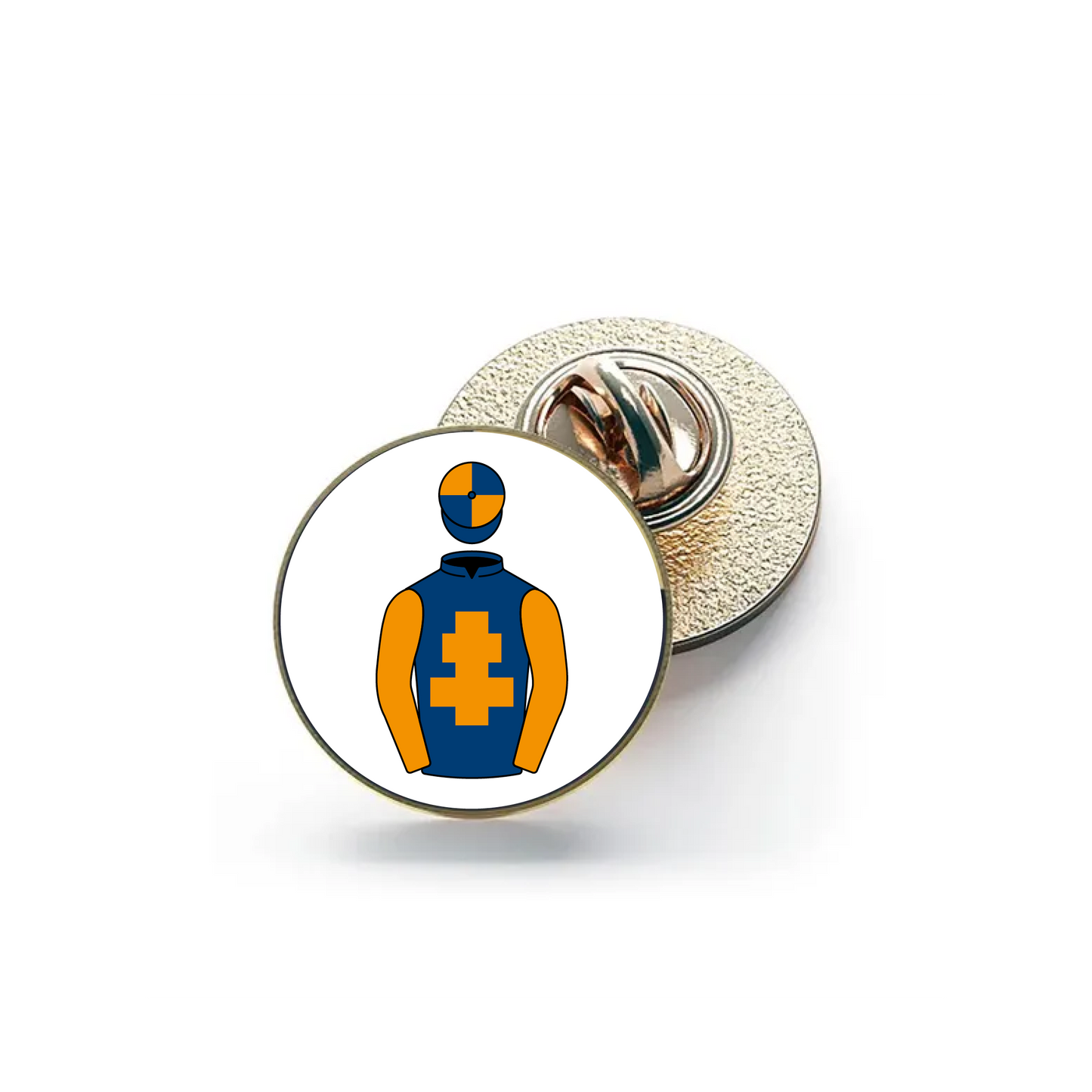 Albert Dravins And Eamonn Scanlon Pin Badge