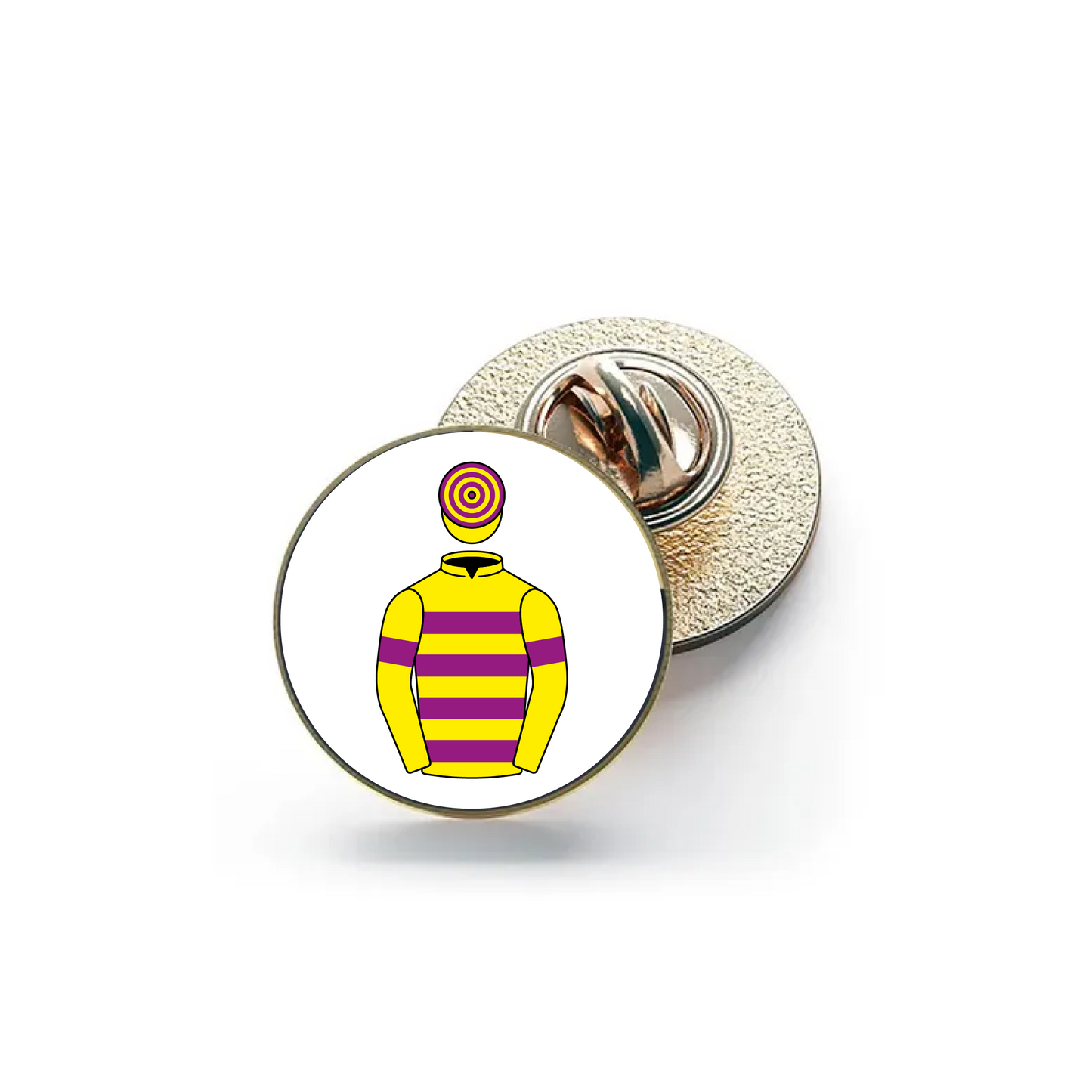 Mr And Mrs J D Cotton Pin Badge