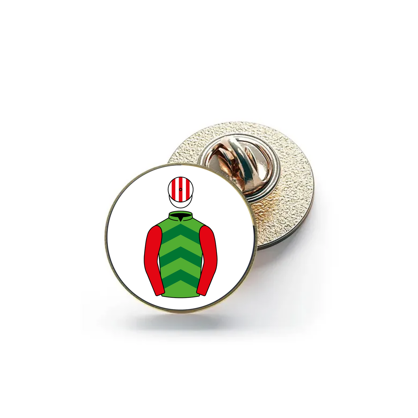 Phil And Julie Martin Pin Badge