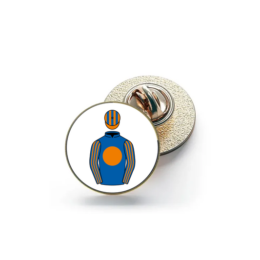Michael Tabor, Derrick Smith and Mrs John Magnier Pin Badge
