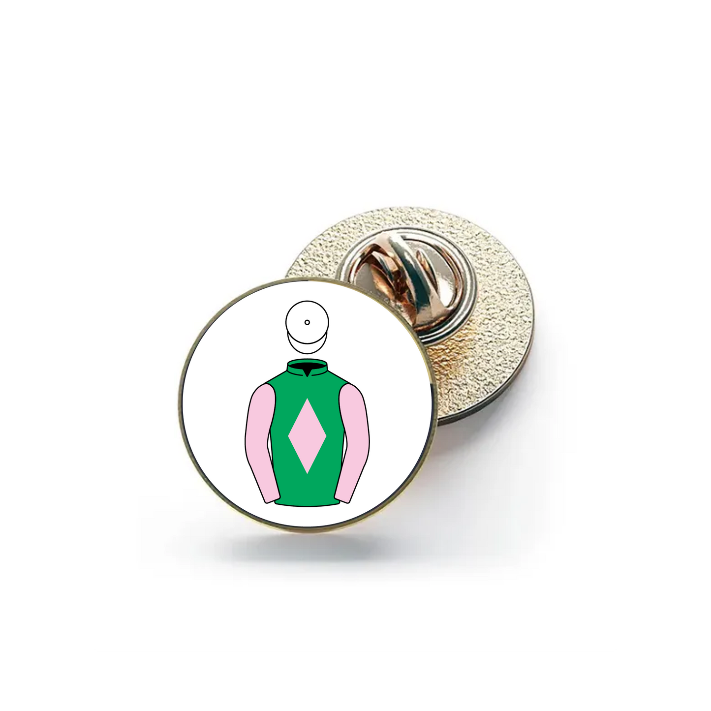 Mrs Mullins, David Manasseh, Robert Brown Pin Badge