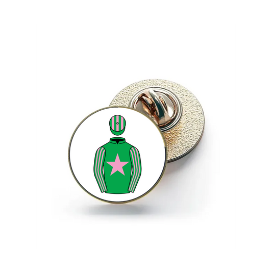 Gary and Linnet Woodward Pin Badge