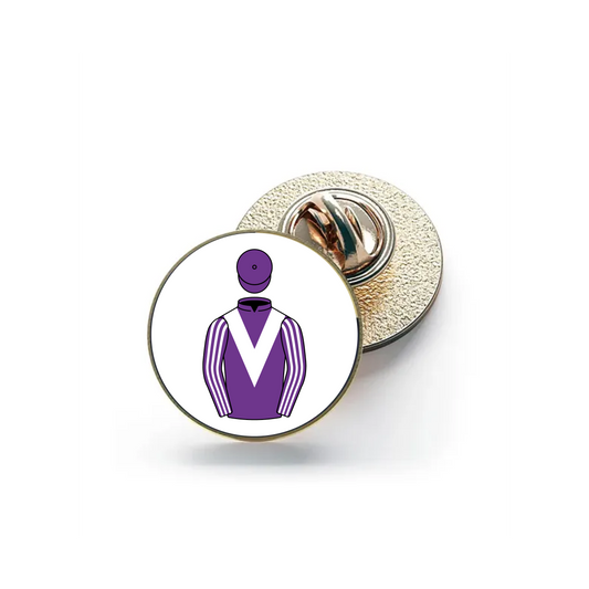 Halycon Thoroughbreds Pin Badge