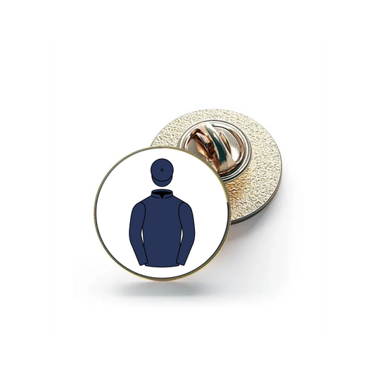 Michael Tabor, Derrick Smith & Susan Magnier Pin Badge