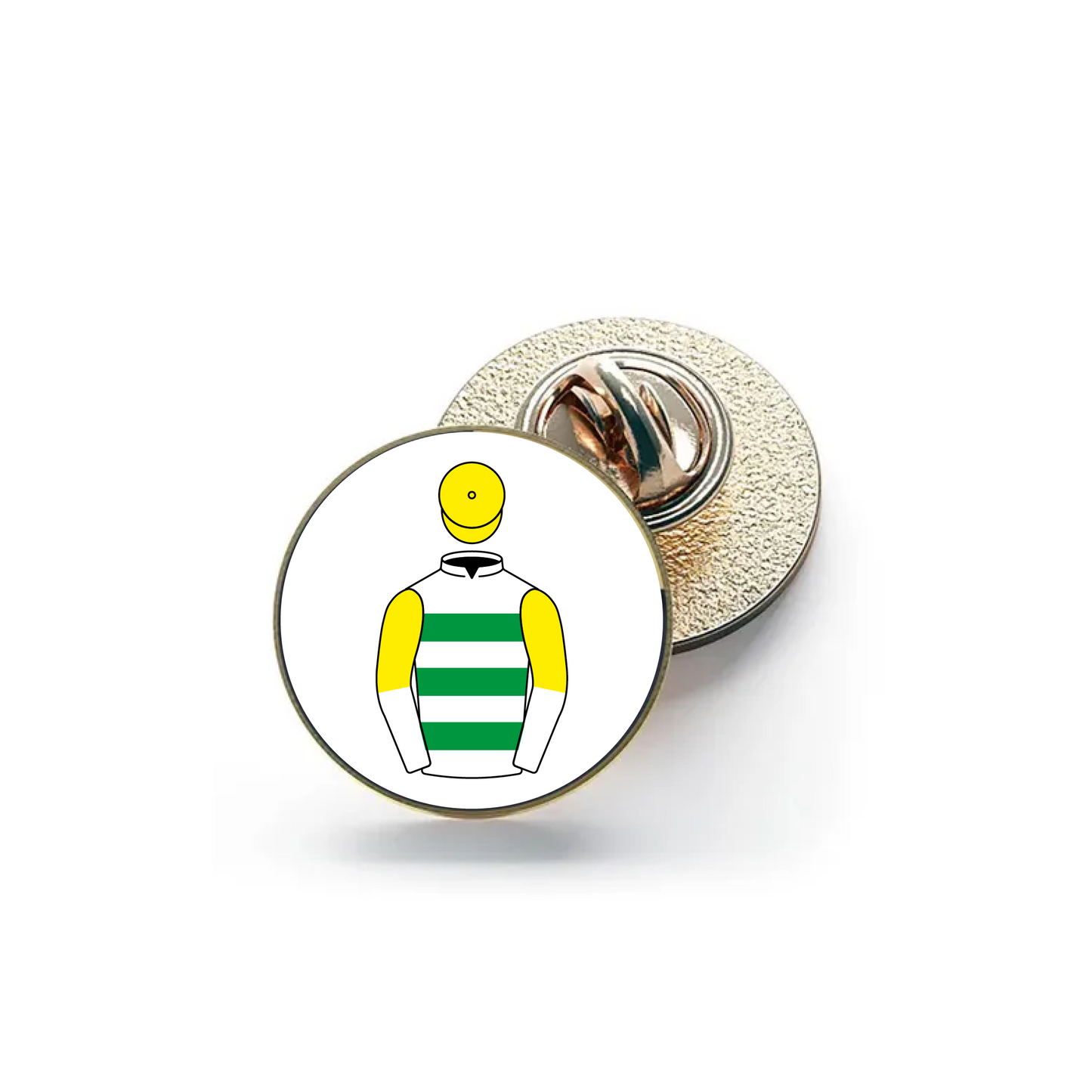 K Haughey and Laura Haughey and Kieran T Byrne Pin Badge