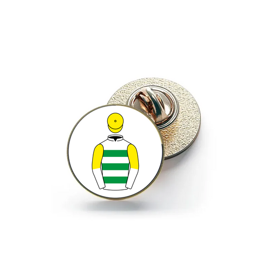 K Haughey and Laura Haughey and Kieran T Byrne Pin Badge