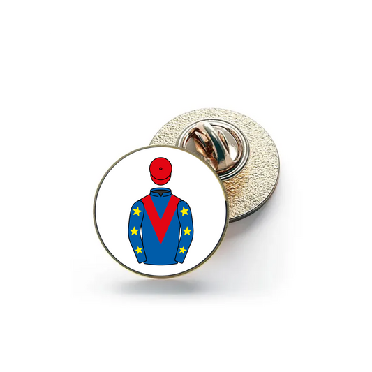 Rebecca Curtis Racing Pin Badge