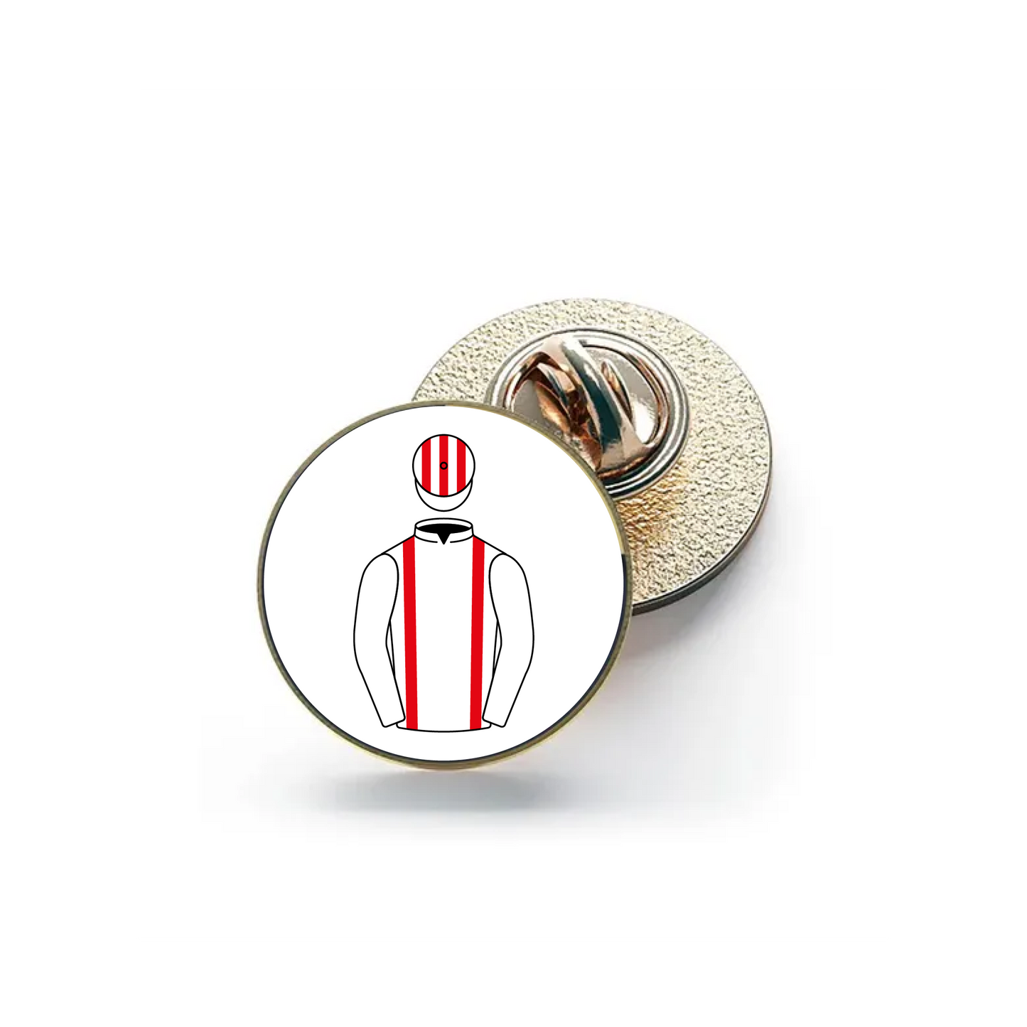 T J Ward Pin Badge