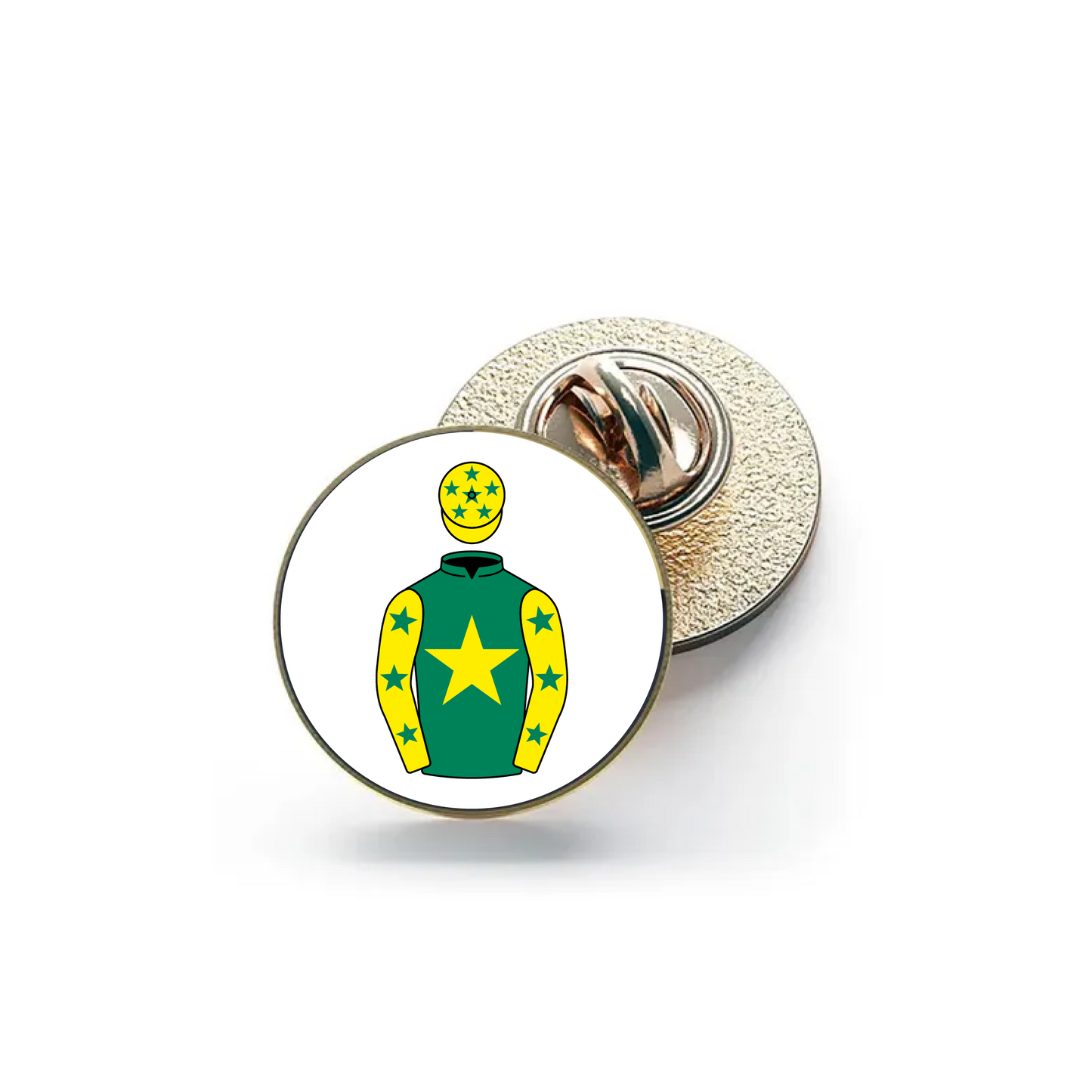 Racing To Profit Pin Badge