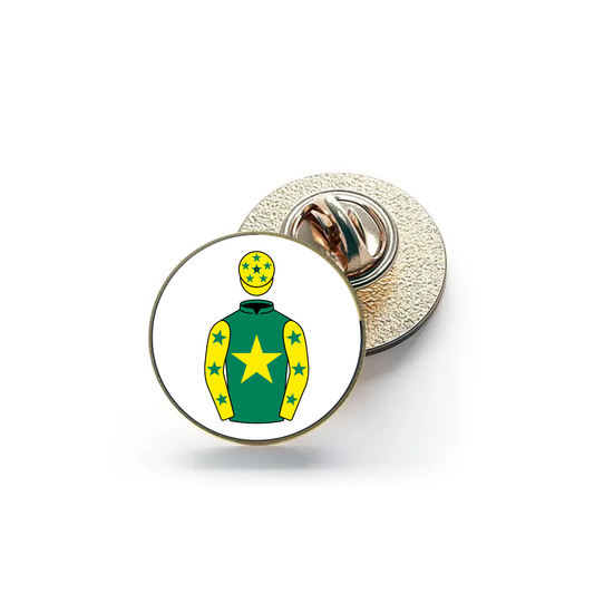 Racing To Profit Pin Badge