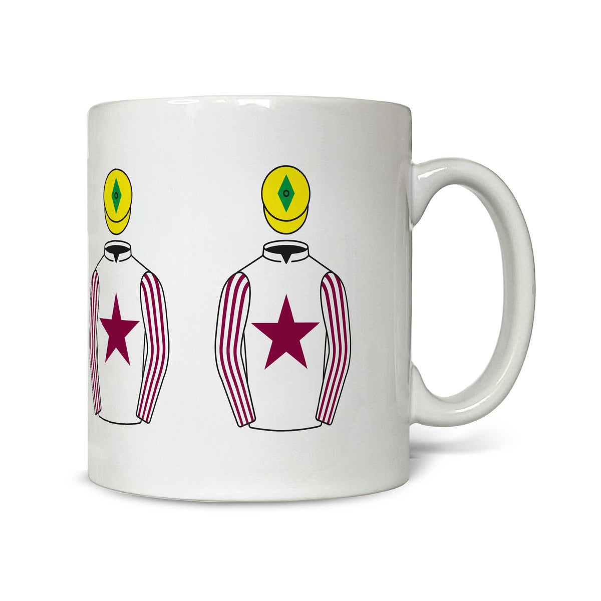 E Lynch & T C Quinn & John J McGrath 4 Silks Mug