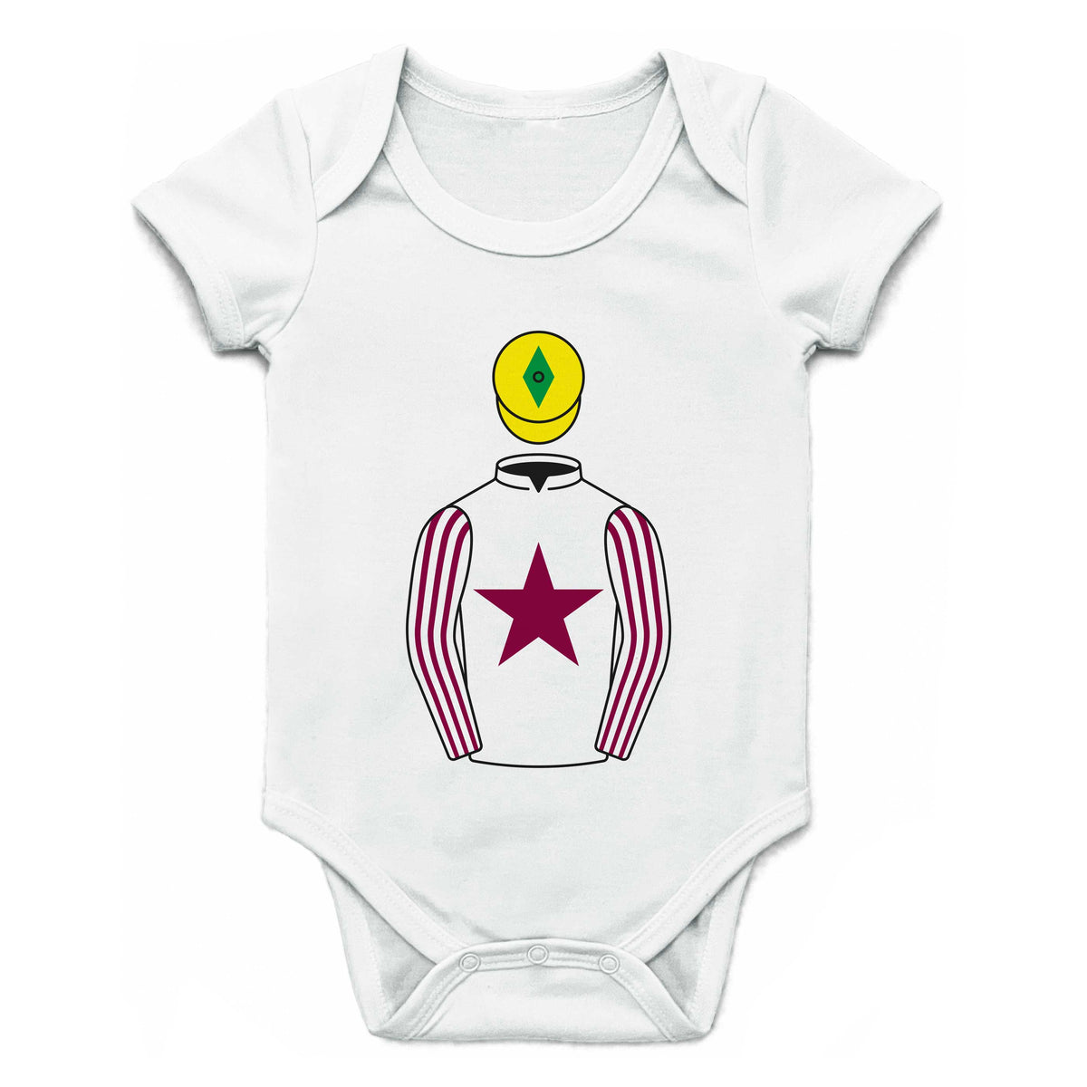 E Lynch & T C Quinn & John J McGrath Single Silks Baby Grow