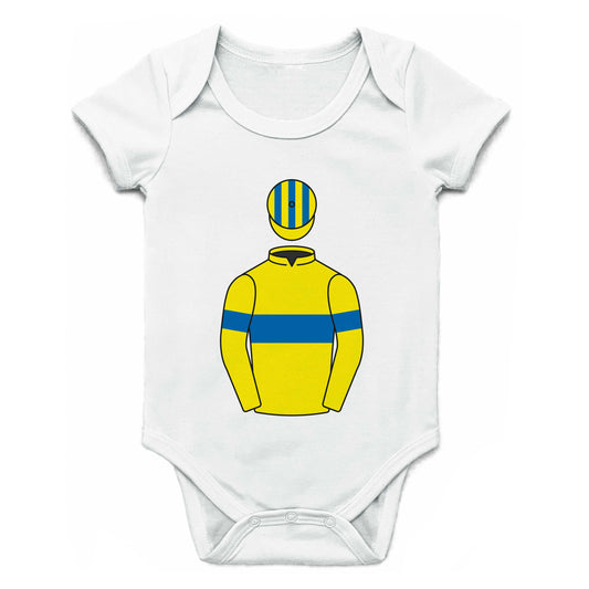 Fearghal & Bronagh Eastwood Single Silks Baby Grow