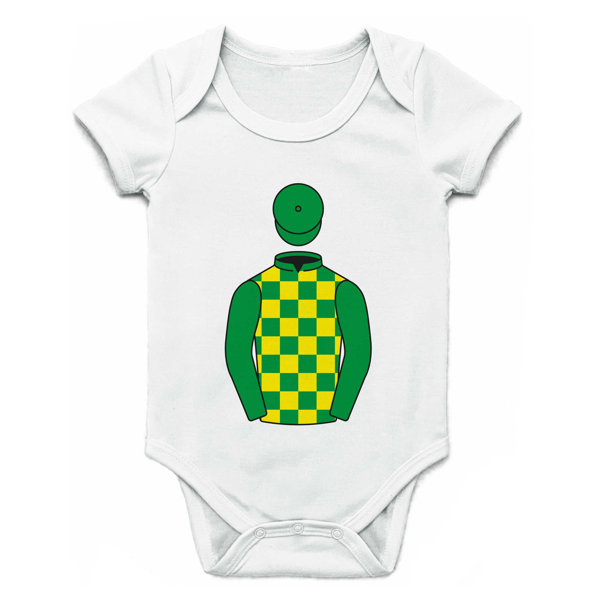 Francis Carragher Single Silks Baby Grow
