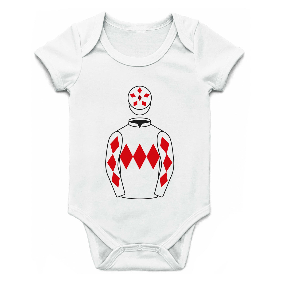 Friends From Insurance Single Silks Baby Grow