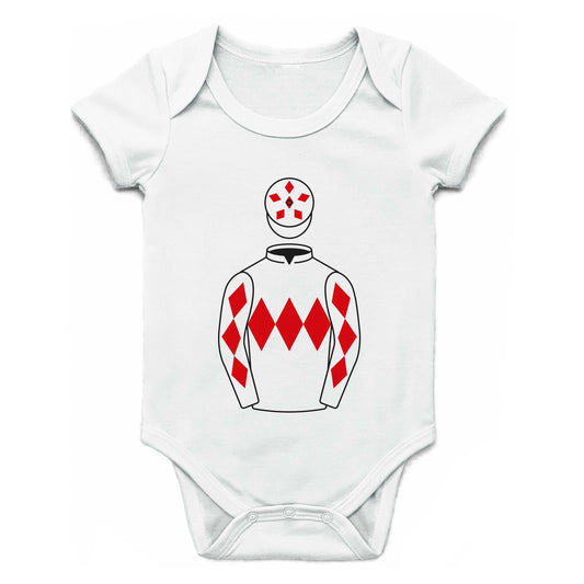 Friends From Insurance Single Silks Baby Grow