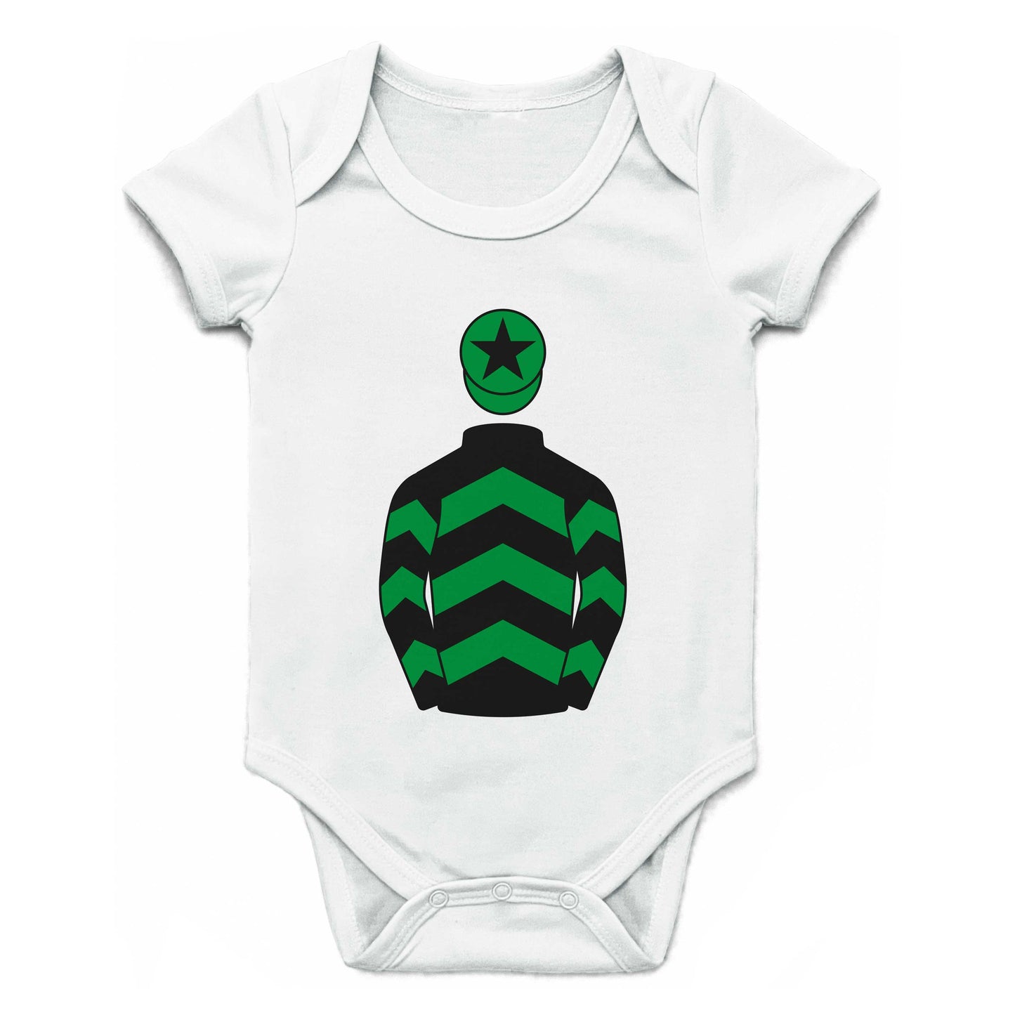 Galaxy Horse Racing Syndicate Single Silks Baby Grow