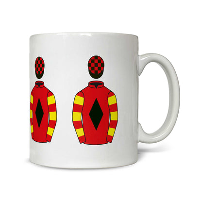 Graham And Alison Jelley 4 Silks Mug