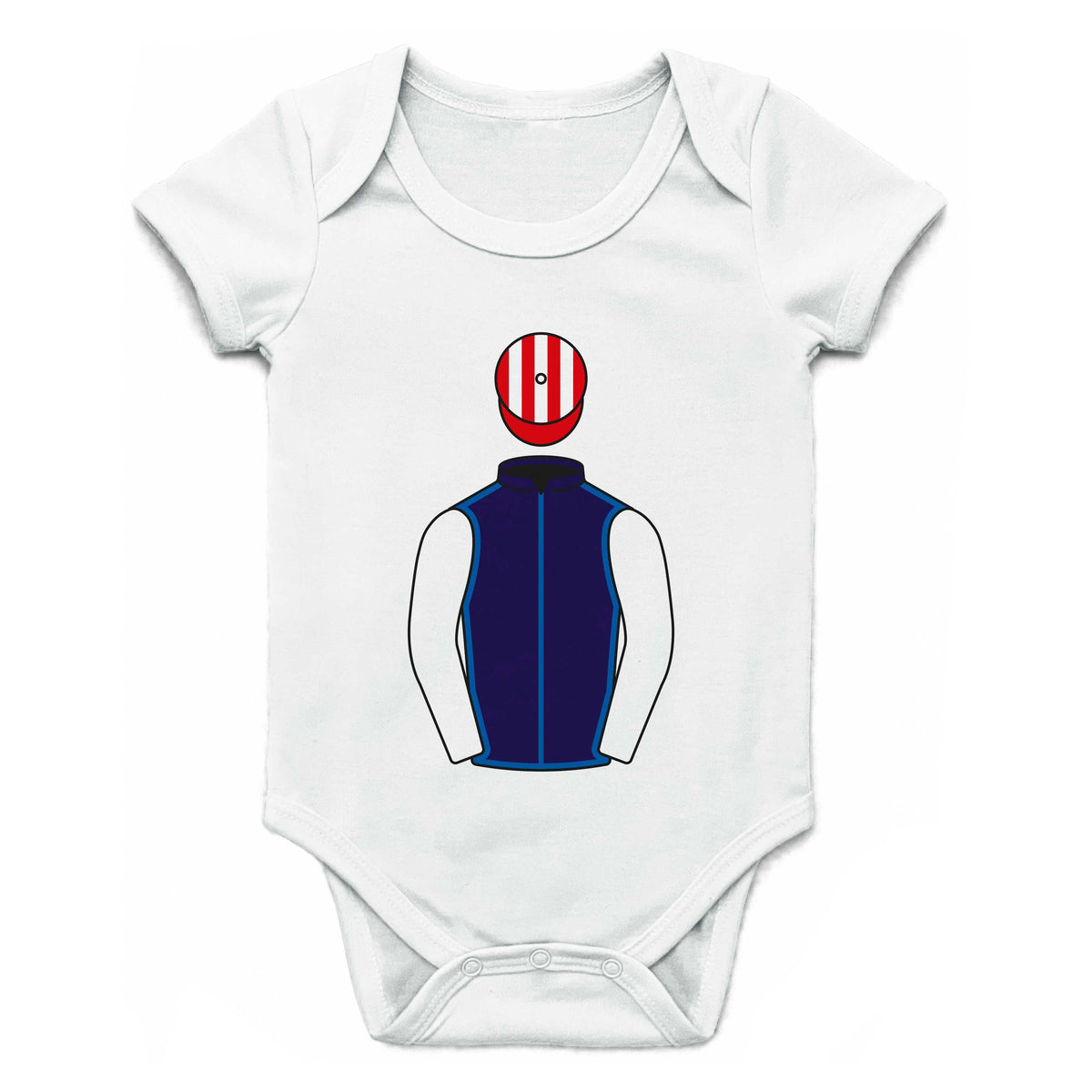 Harry Redknapp Single Silks Baby Grow