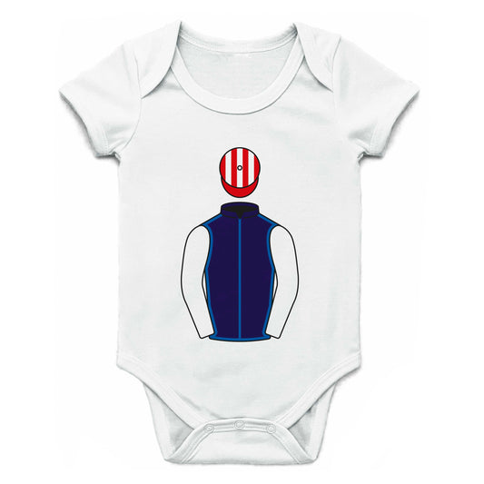 Harry Redknapp Single Silks Baby Grow