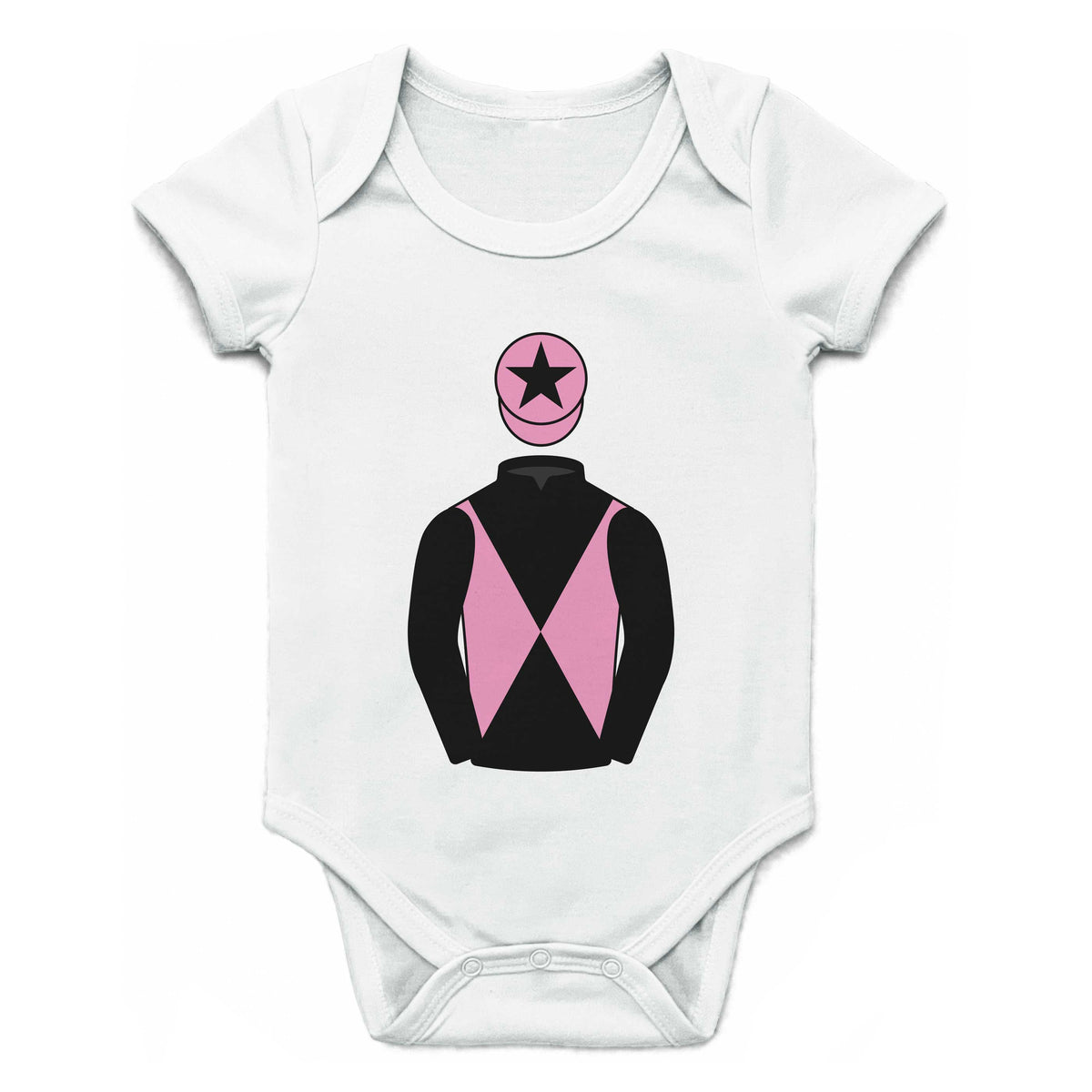 J Fyffe Single Silks Baby Grow