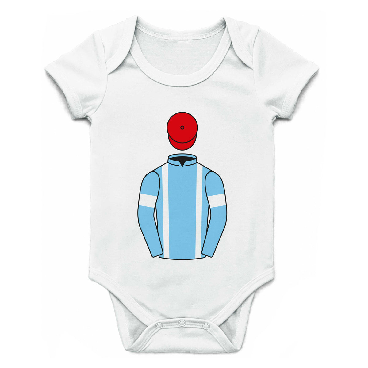 J L And Mrs H R Gledson Single Silks Baby Grow