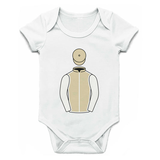J Melville and A Mehrad Single Silks Baby Grow