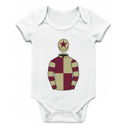 Jim and Claire Bryce Ltd Single Silks Baby Grow