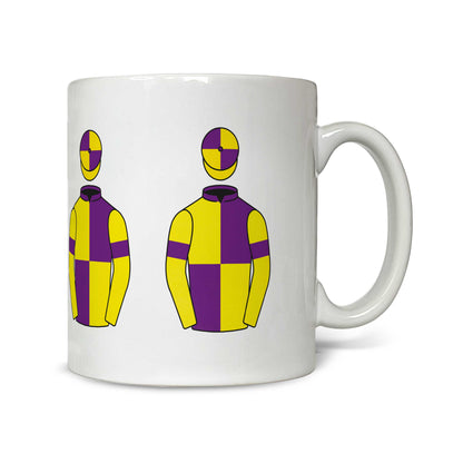 John J Brennan, David Flynn, Danny Kearns 4 Silks Mug