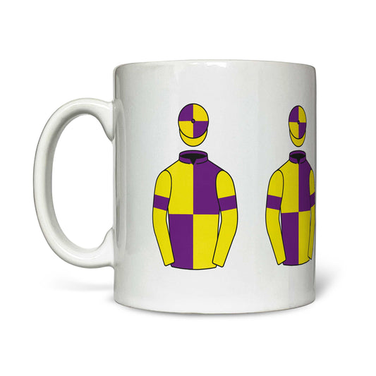 John J Brennan, David Flynn, Danny Kearns 4 Silks Mug