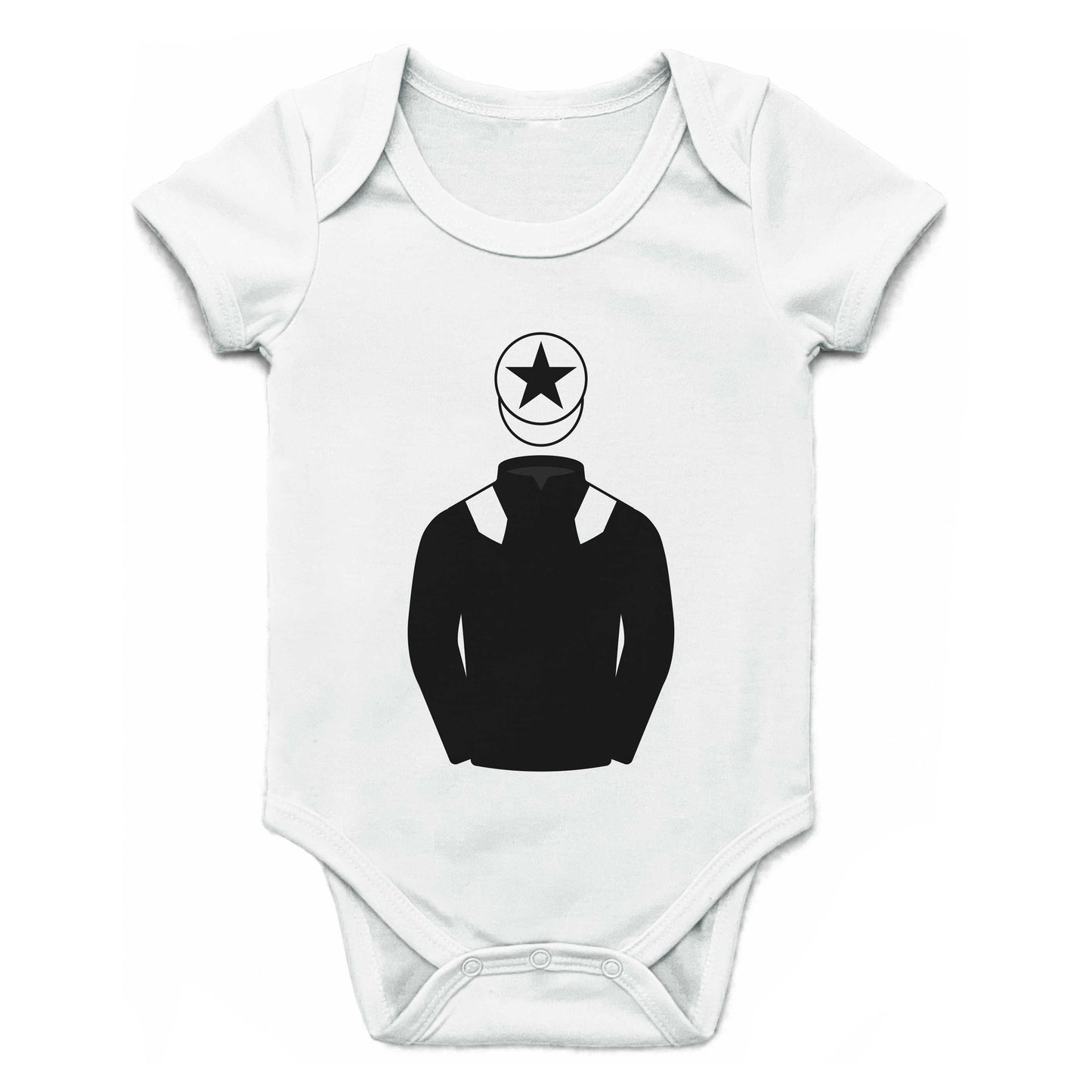 Last Of The Bunch Single Silks Baby Grow