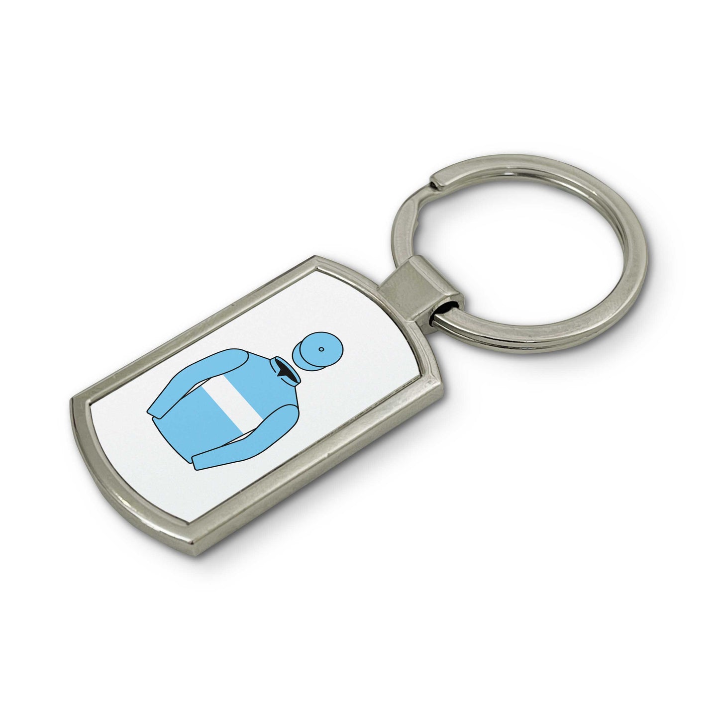 Light Blues Racing Keyring