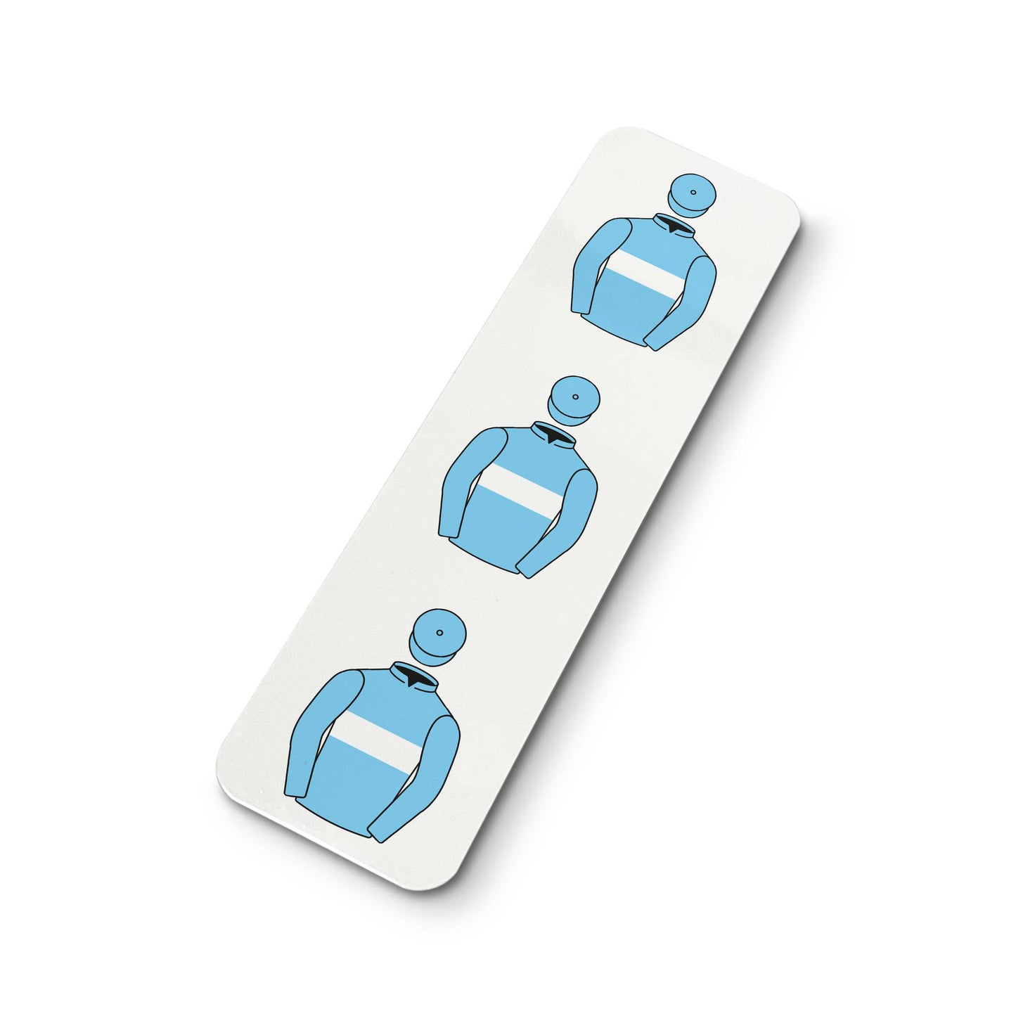 Light Blues Racing Bookmark