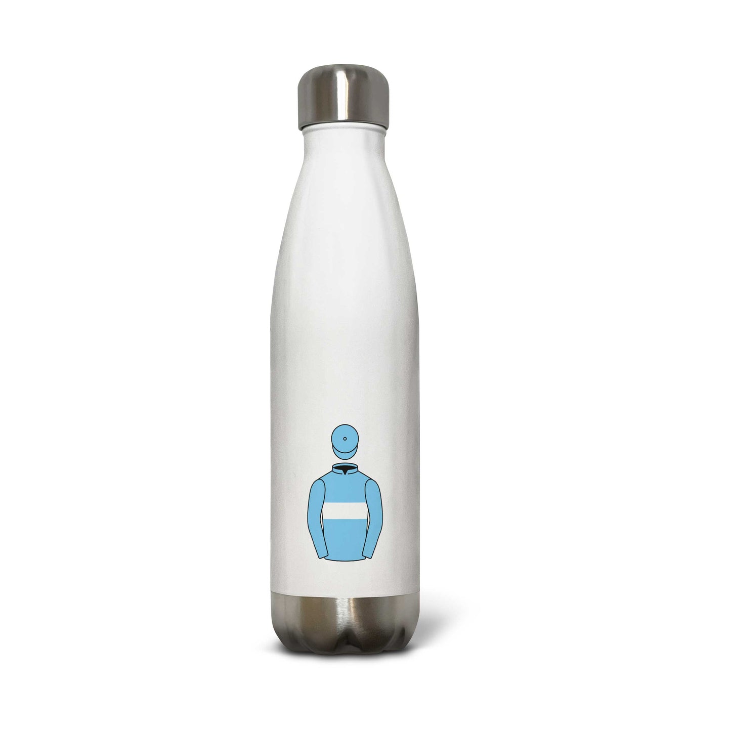 Light Blues Racing Bowling Pin Bottle