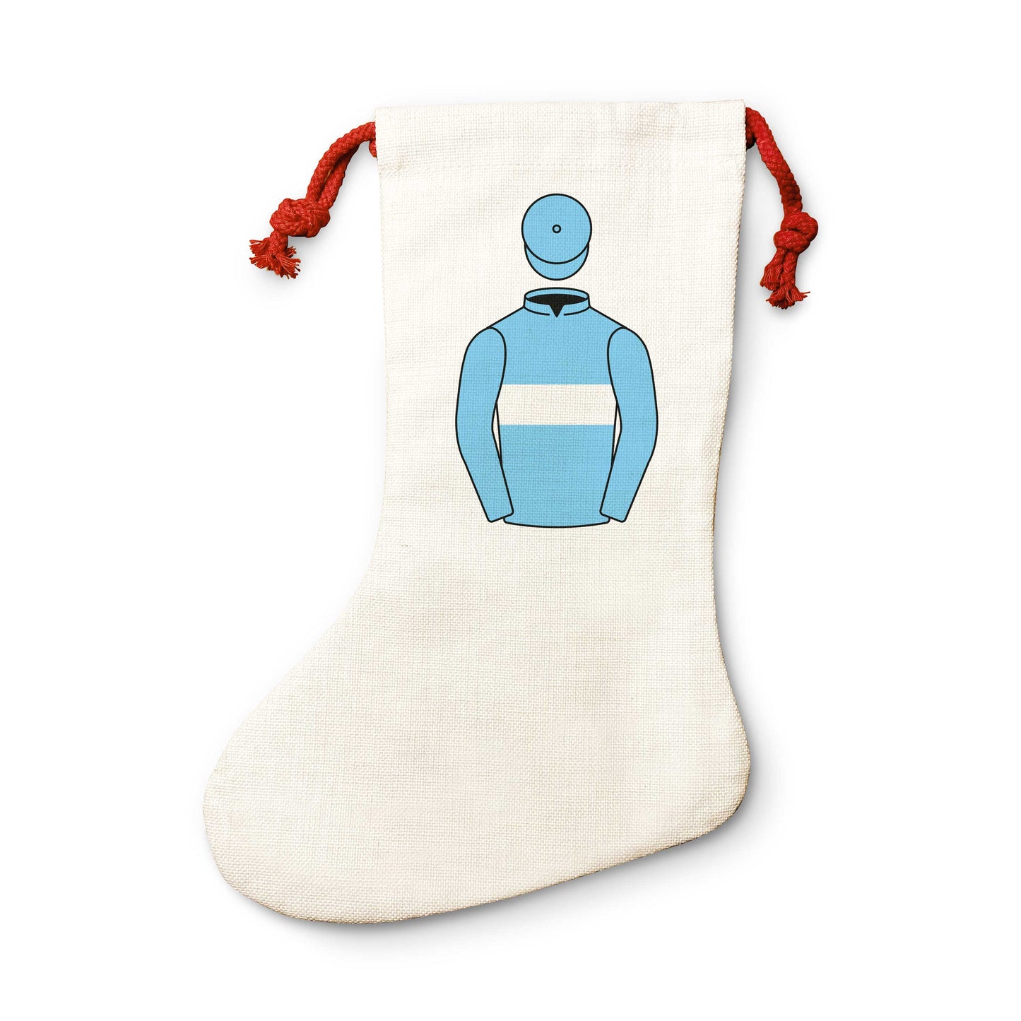 Light Blues Racing Christmas Stocking