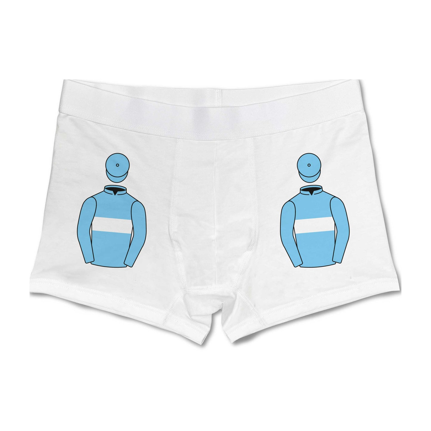 Light Blues Racing Mens Boxer Shorts