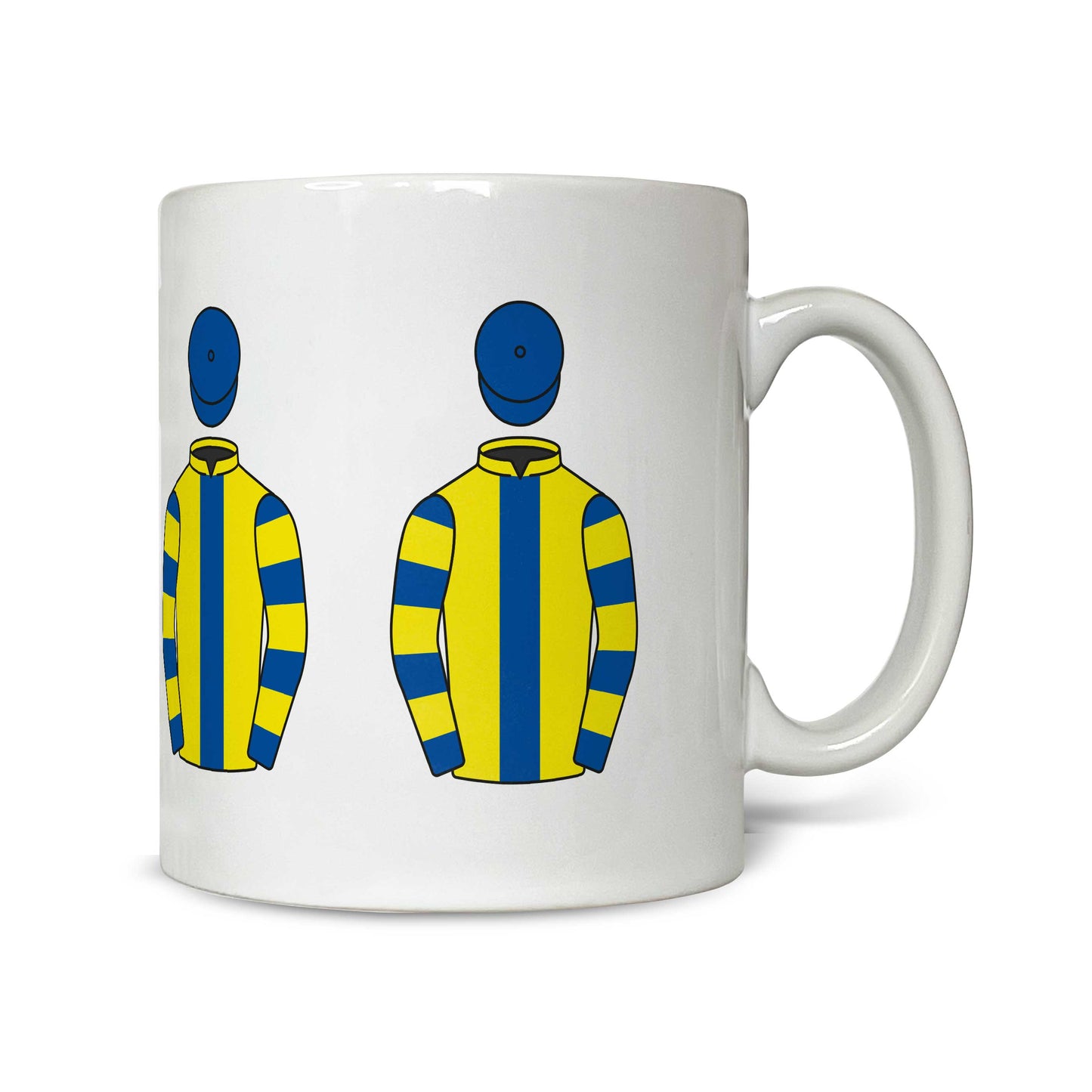 Mrs G Van Geest & M George 4 Silks Mug