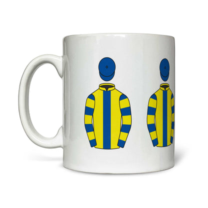 Mrs G Van Geest & M George 4 Silks Mug