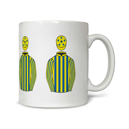 Michael Hilary Burke 4 Silks Mug