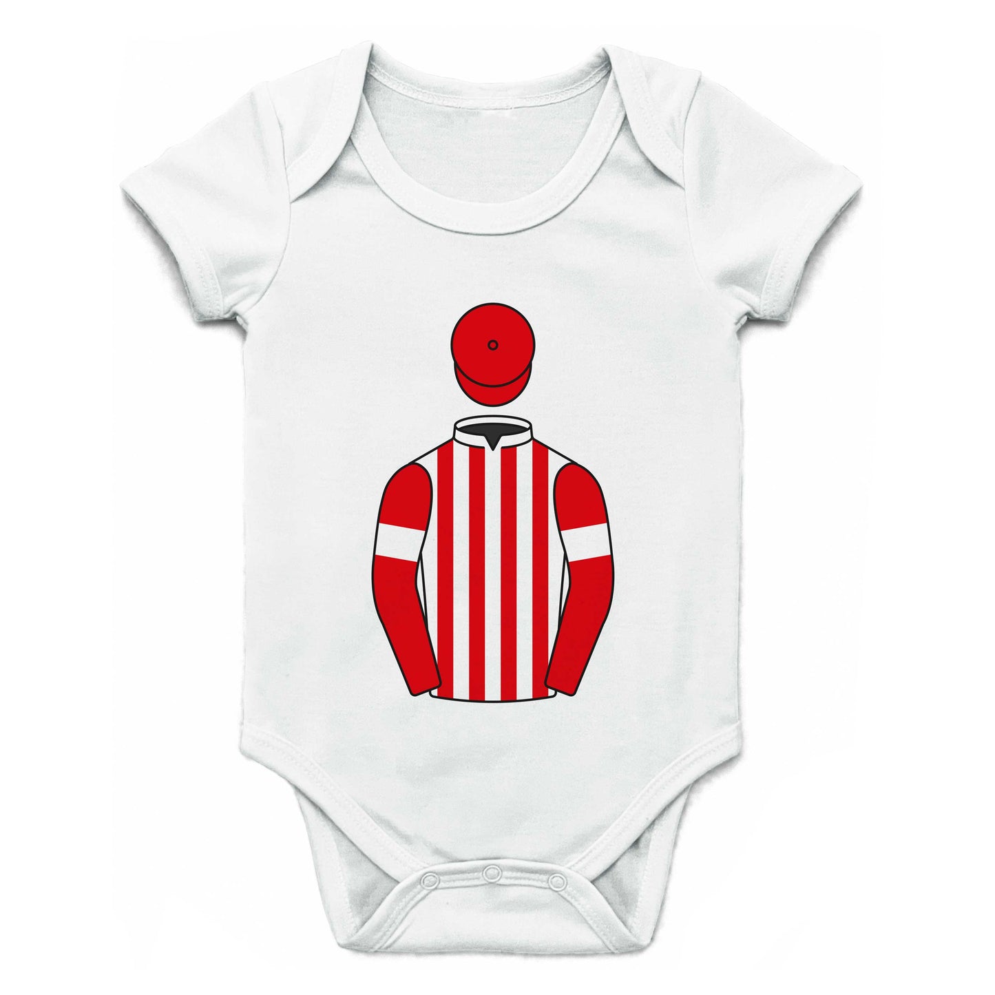 Mrs K Exall Single Silks Baby Grow