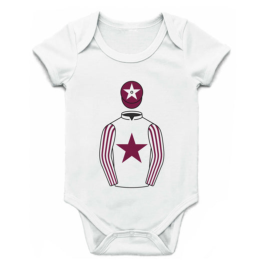 Mark Kelly Racing Single Silks Baby Grow