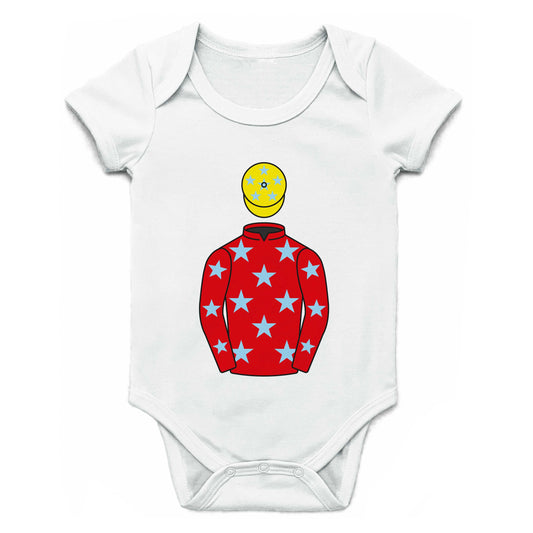 Mark and Maria Adams Single Silks Baby Grow