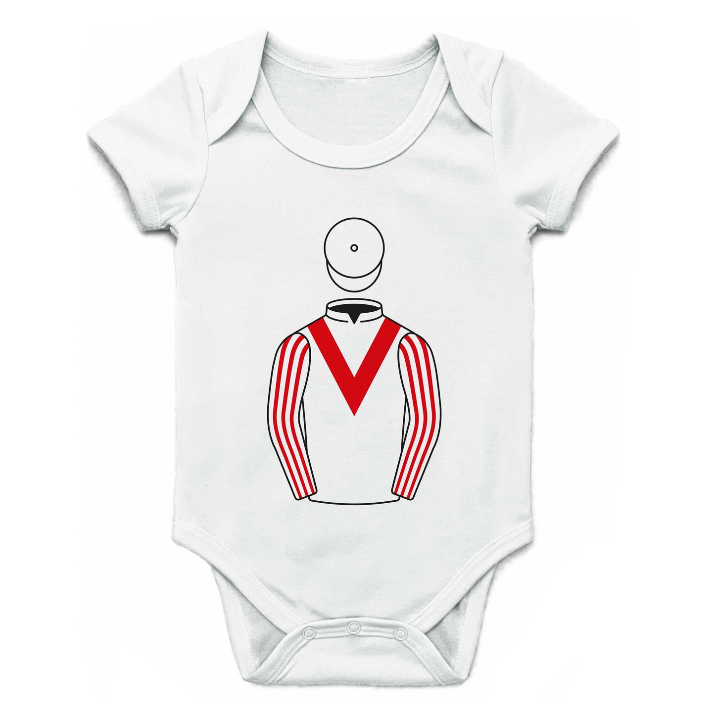 Mrs P A Ellis Single Silks Baby Grow
