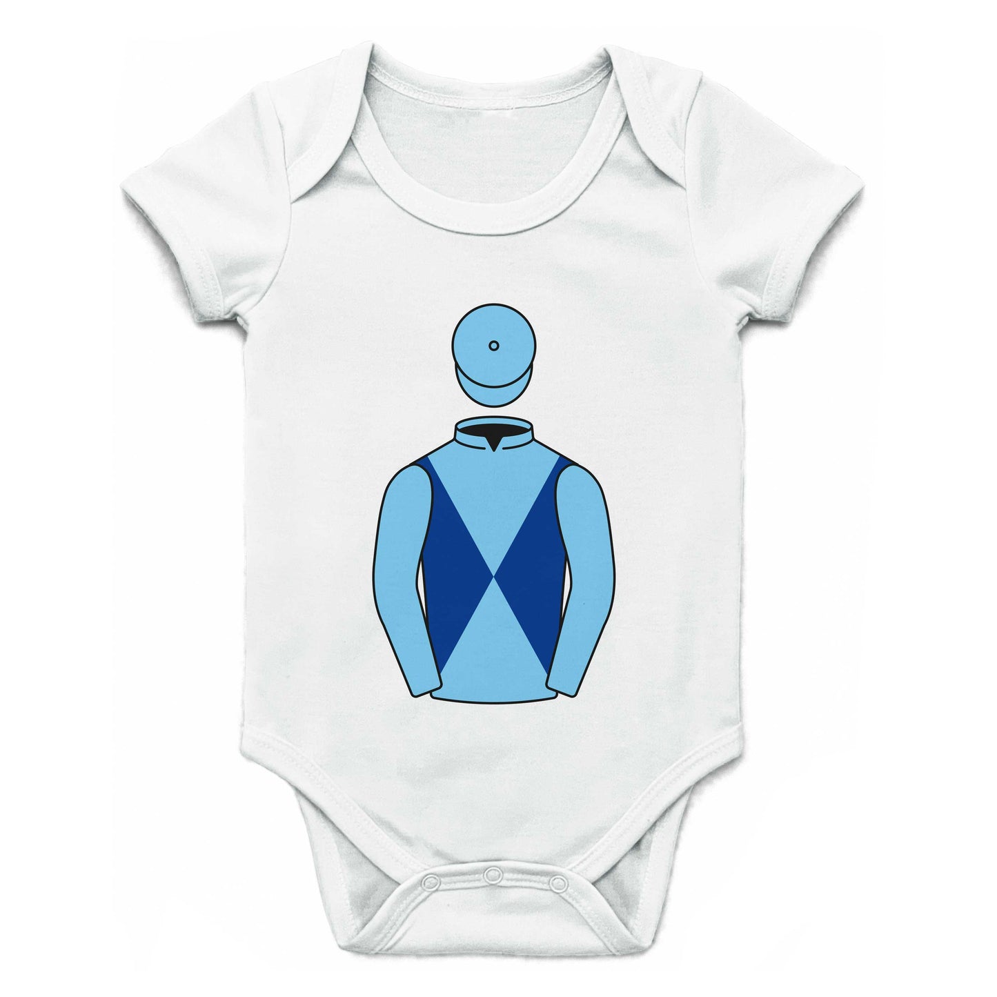 Mrs R J Skan Single Silks Baby Grow
