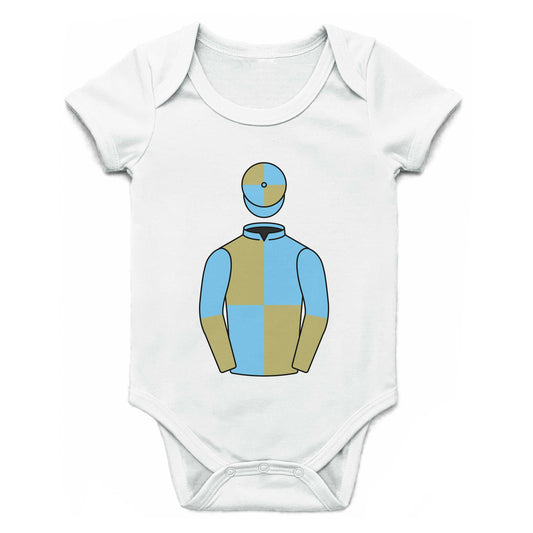 On The Bill Syndicate Single Silks Baby Grow
