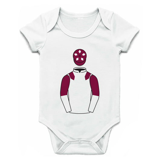 Patrick Rabbitt Single Silks Baby Grow