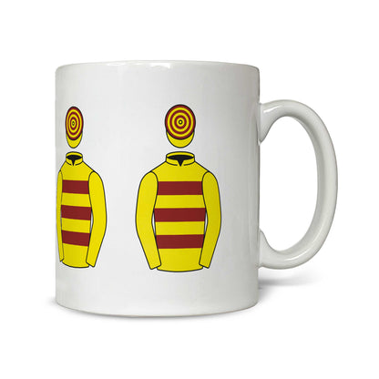 R Tate 4 Silks Mug