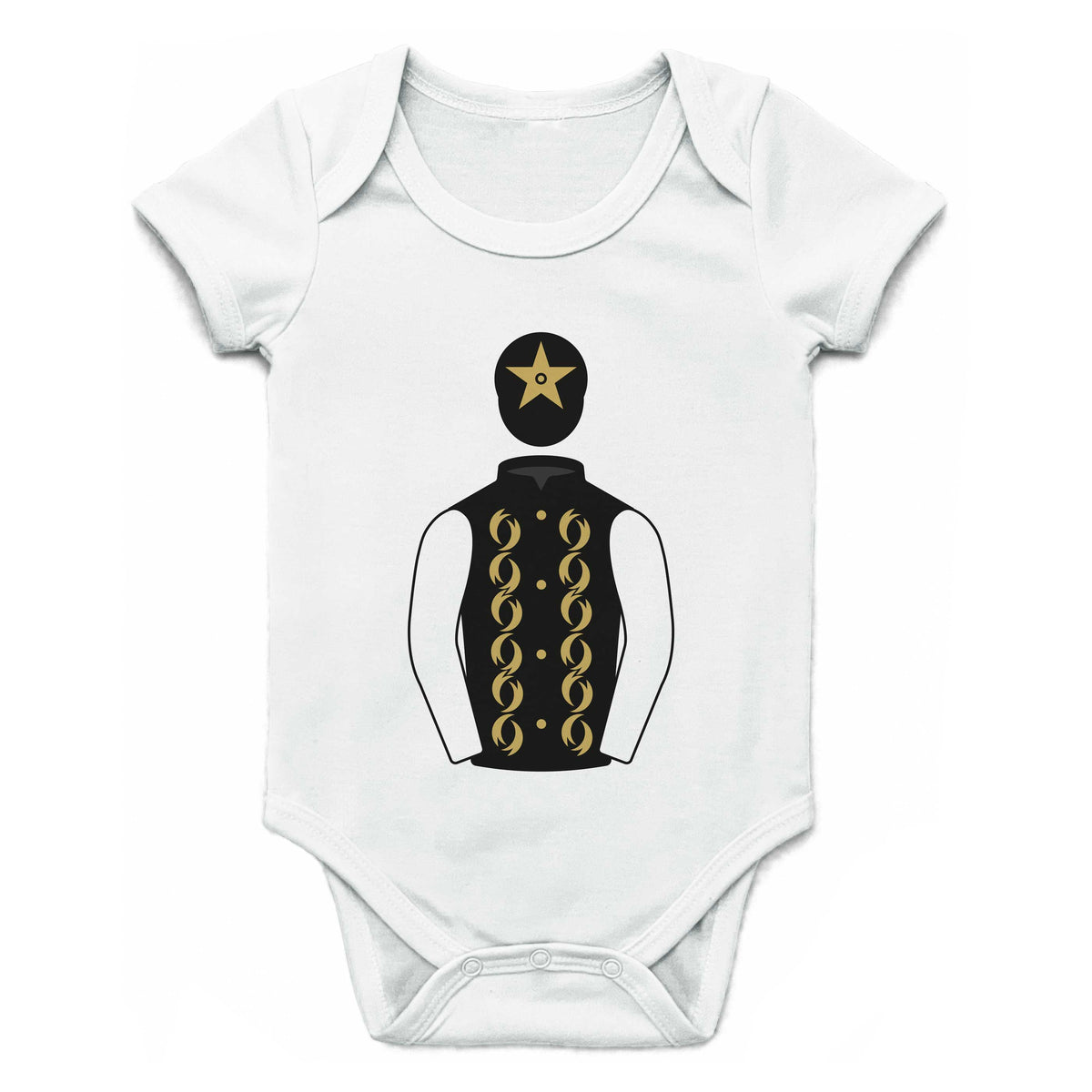 Raceshare Single Silks Baby Grow